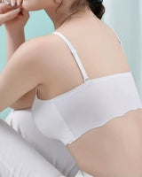 Seamless Wavy-Edge Comfort Bralette - Voldara