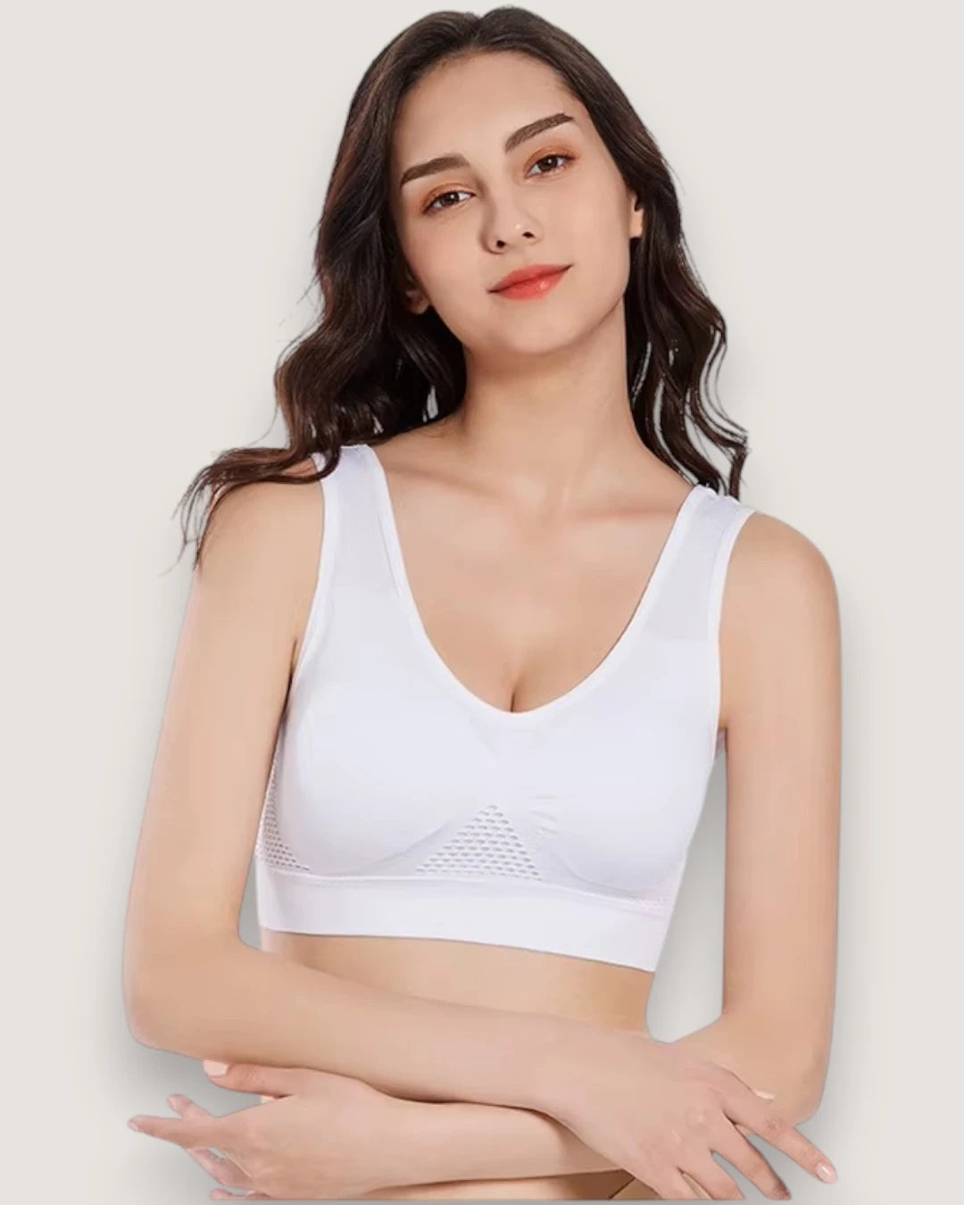 Soft-Knit Breathable Lounge & Sleep Bra - Voldara