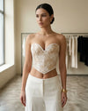 Brocade Corset Top - Voldara