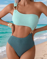 Cut-Out One-Piece Swimsuit - Voldara