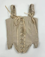 Lace-Up Corset Top - Voldara
