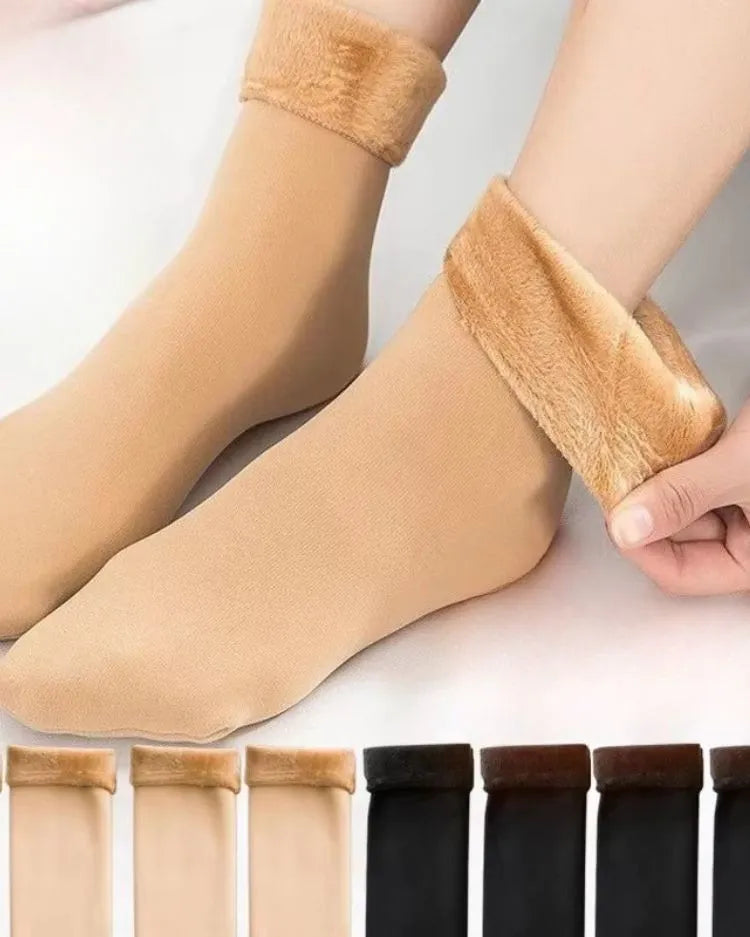 Plush Thermal Ankle Socks (5-Pack) - Voldara