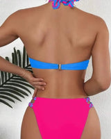 Solid Underwired Bikini Set - Voldara