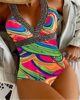 Strappy Cut-Out Swimsuit - Voldara
