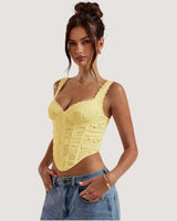 Structured Lace Corset - Voldara