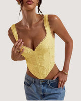 Structured Lace Corset - Voldara