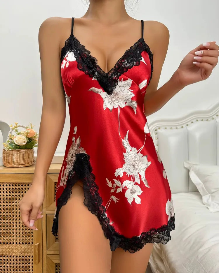 Summer Satin Slip Nightdress