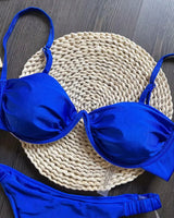Underwired V-Wire Bikini Set - Voldara