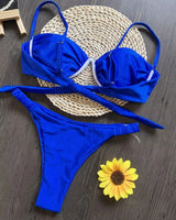 Underwired V-Wire Bikini Set - Voldara